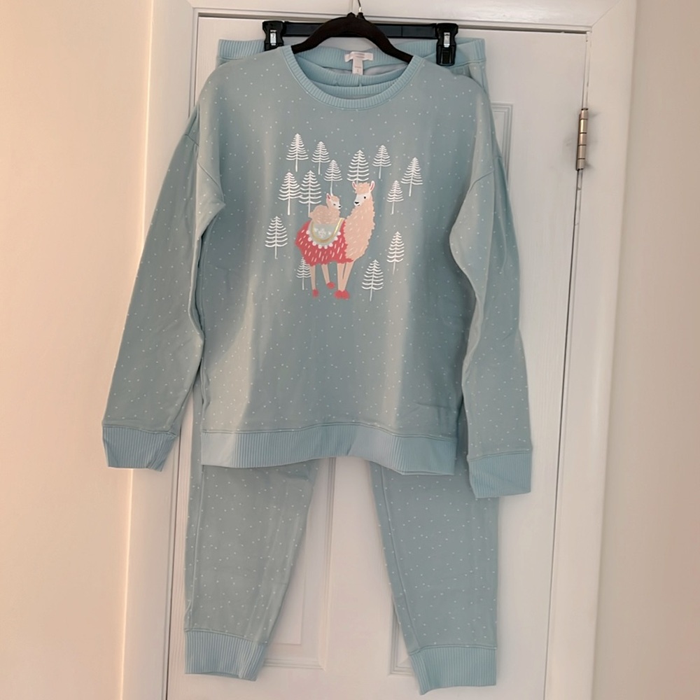 Lauren Conrad Holiday Lama Pajamas